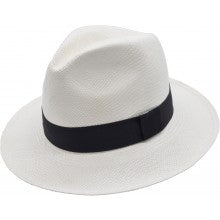 Unisex Genuine Packable Natural Straw Panama Hat With Box