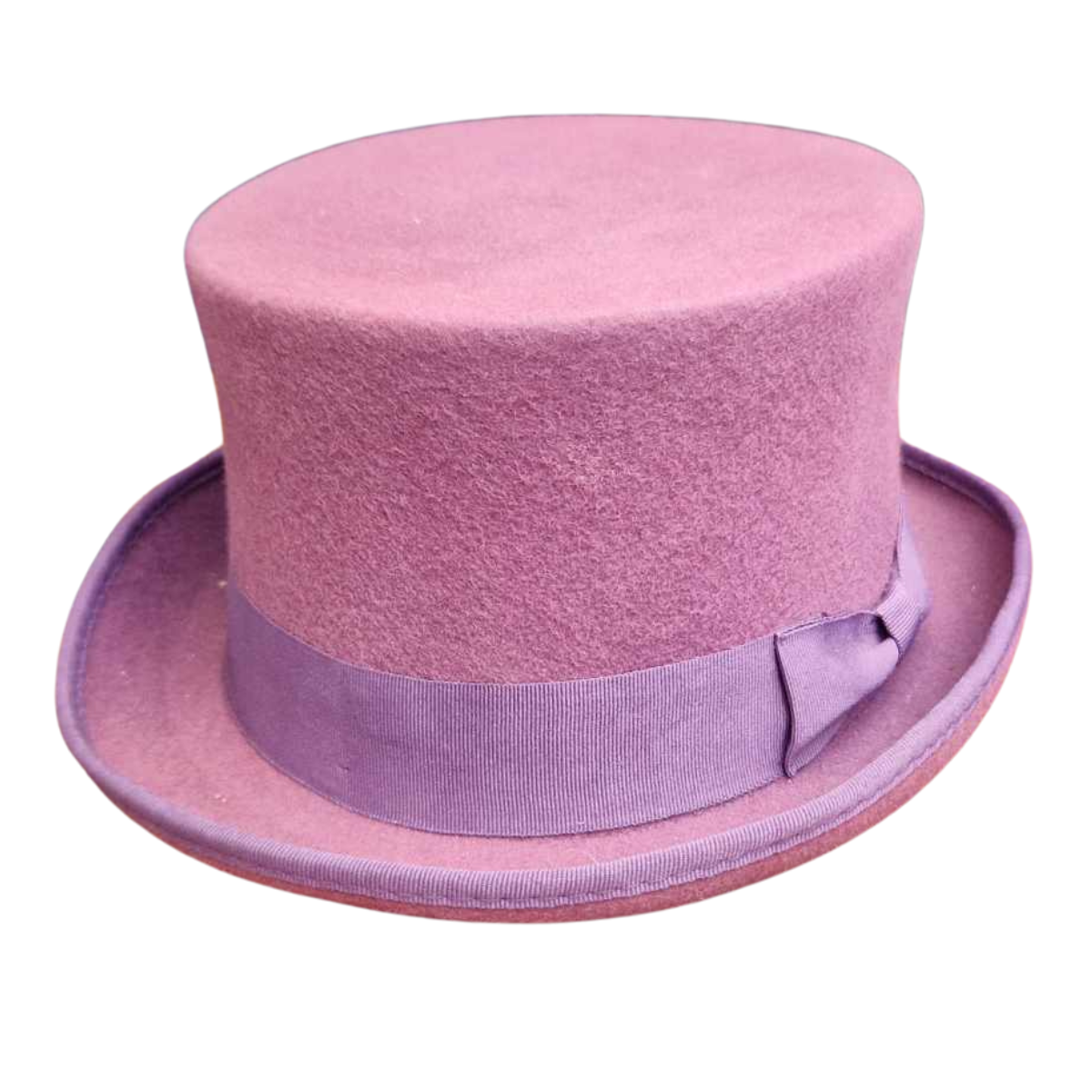 Classic 100% Wool Top Hat - Black