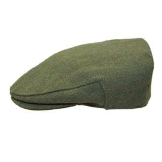 Country Derby Tweed Flat Cap