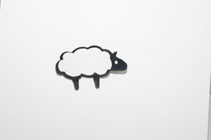 Sheep Leather Brooch
