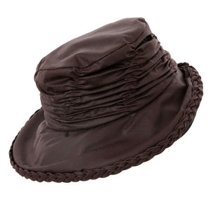 Women's Wax Hat / Short Back Brim- Brown or Olive